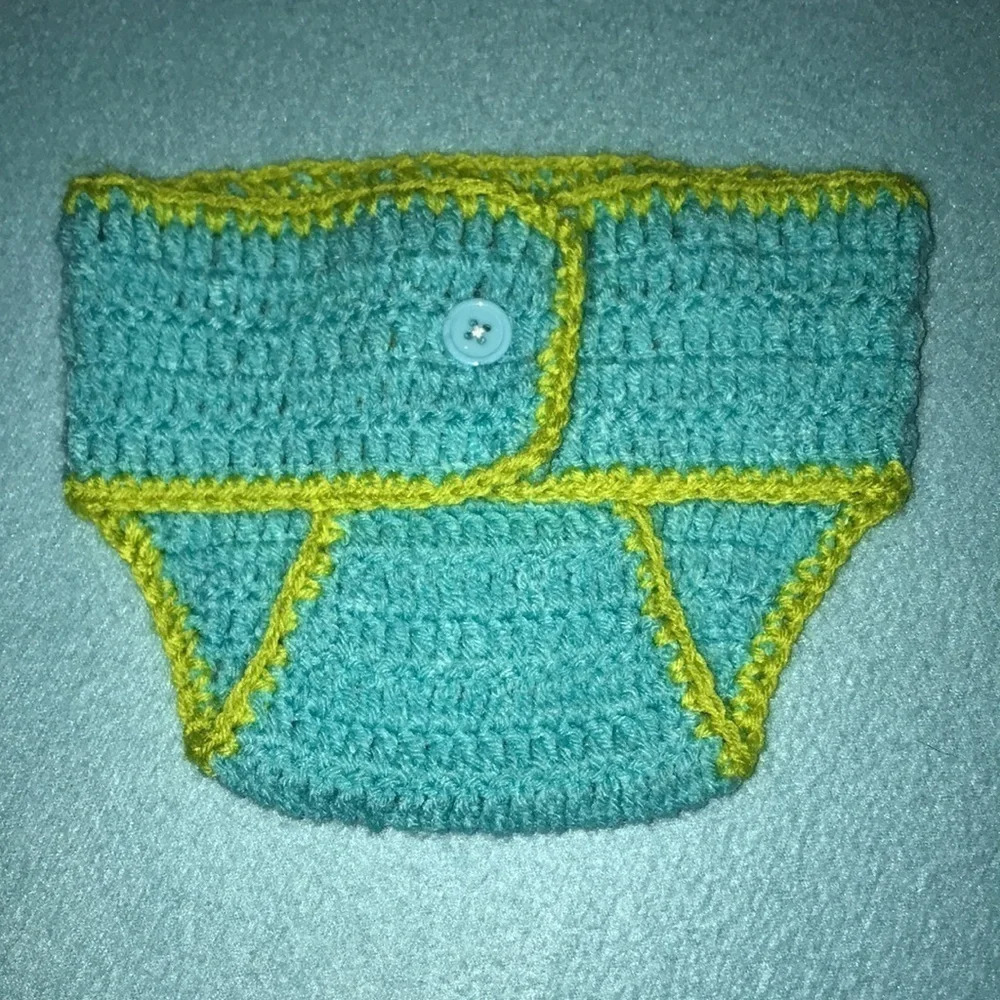 CROCHETED diaper cover